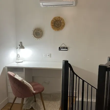 Apartment Cozy 2-room Bohemian # Charente Garage & Wifi # Chateaubernard