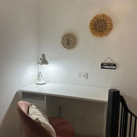 Apartment Cozy 2-room Bohemian # Charente Garage & Wifi # Chateaubernard